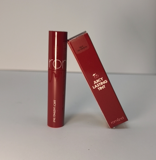 [Rom&nd Juicy Lasting Tint 12 Cherrybomb]Korean Beauty Korean makeup Korean Cosmetics Cruelty-Free Lip Tint Dewy Glossy Sheer