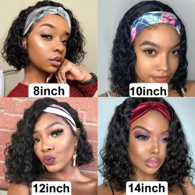 100% Raw Virgin Brazilian Headband Wig Human Hair Vendors