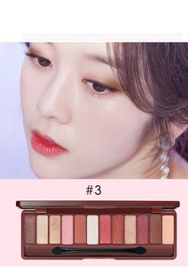12colors  Wholesale Custom Private Label Shining Best Eye Shadow