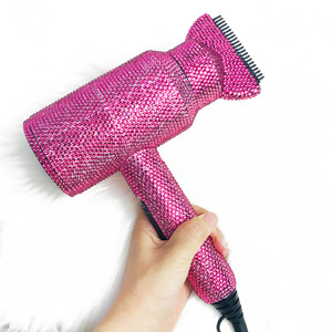 2019 Manufacture Ionic Hair Salon Hairdryer Infrared Hair Dryer Bling Bling Blow Dryer - Guangzhou GS Hair Products Co., Ltd. | BeauteTrade 2019 Manufacture Ionic Hair Salon Hairdryer Infrared Hair Dryer Bling Bling Blow Dryer - Guangzhou GS Hair Products Co., Ltd. | BeauteTrade