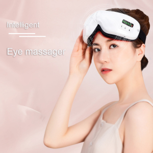 2021 Wireless Rechargeable Eye Massager Intelligent Mode Operation Eye Massager warm heated air pressure with music