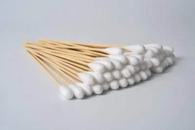 2023 Good Selling Best Quality Reusable Long Bamboo Makeup Cotton Buds