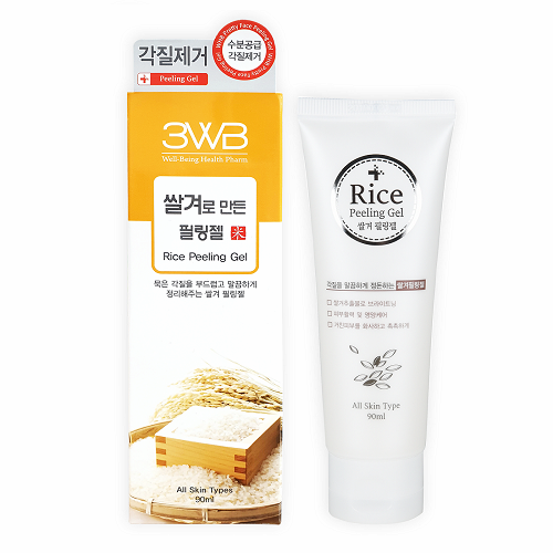 3WB Rice Bran Peeling Gel_Removes Dead Cells,Sebum Clear