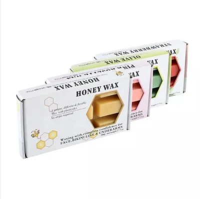 500g Honey Hot Film Hard Wax Block No Strips Hair Removal