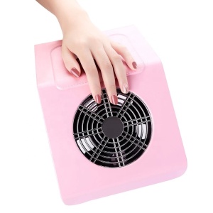 858-2A Nail Suction Dust Collector Large 45W Strong Nail Vacuum Cleaner Machine Low Noisy with 2 bags Salon Tool