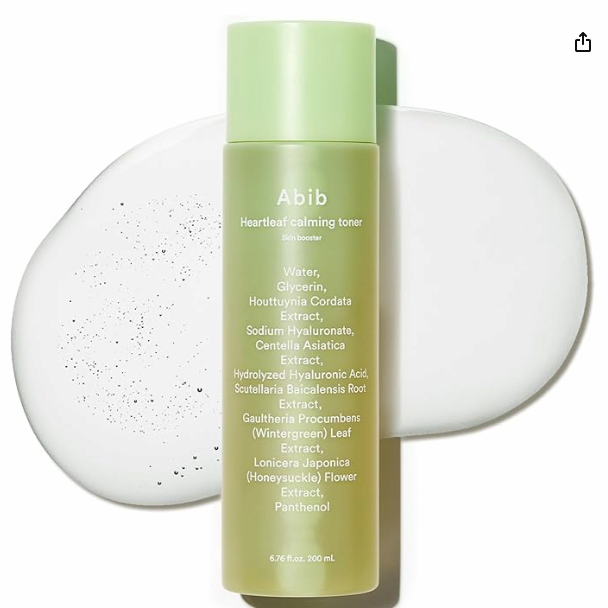 Abib Heartleaf Calming Toner Skin Booster 7.1 fl oz / 210ml