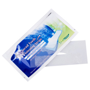 Advanced Hot Non-peroxide 14 Pouches 28 Pieces Teeth Whitening Strips Whiteningstrips with OEM