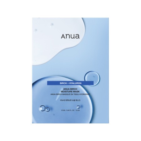 [ANUA]BIRCH MOISTURE SHEET MASK 25ML (10PCS)