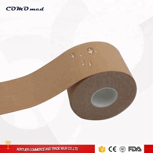 Athletic And Sport Rigid Strapping Tape Waterproof Adhesive Cotton Bandage Support Safety