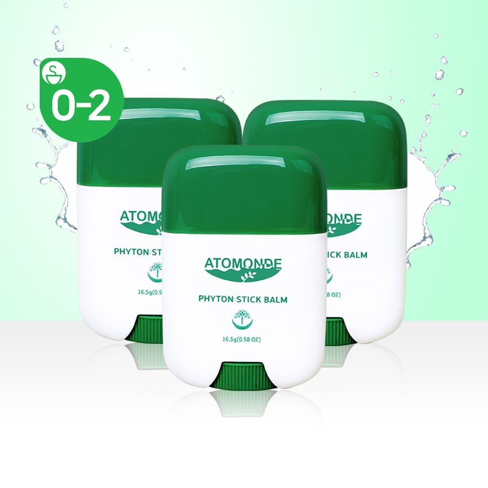Atomonde Baby Stick Balm 16.5g Hypoallergenic Moisture Balm Eczema Diaper rash  Safe for Face, Lips