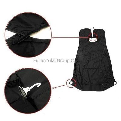 Beard Apron Beard Care Clean Gather Cloth Bib Facial Shave Apron with Two Suction Cups