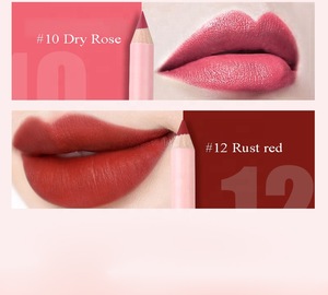 Beauty Tools Wholesale Easy Use 7 Colors Matte Lip Liner Pencil Waterproof Cosmetic Makeup Lip Pencil With Low Price