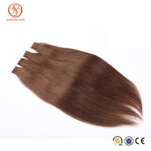 Best selling cheap hair 100% unprocessed virgin brazilian hair tape hair extensions