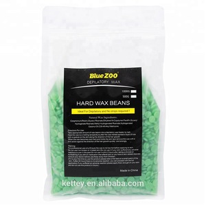 Bluezoo Top quality 10 flavors 1KG hard wax beans for hair removal depilatory wax