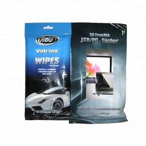 Car interior cleaning wet wipes