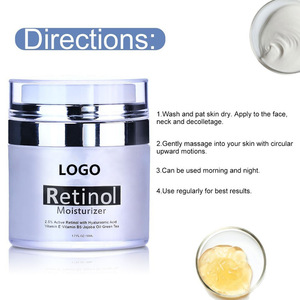 Chinese anti-aging retinol moisturizer face cream