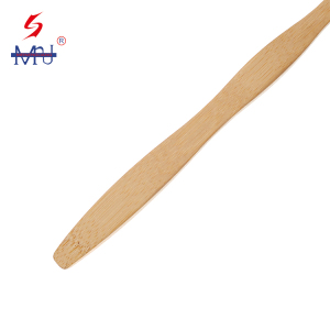 Eco-Friendly Natural Laser Engraved Private Label Logo Wood Bamboo Toothbrush