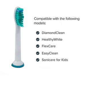 electric sonic toothbrush head, disposable toothbrush head, dupont soft bristles