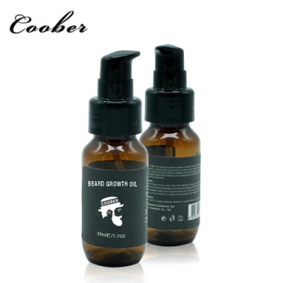 Factory Wholesales Private Label Christmas Gift 60ml Beard Growth Oil for Men Beard Care