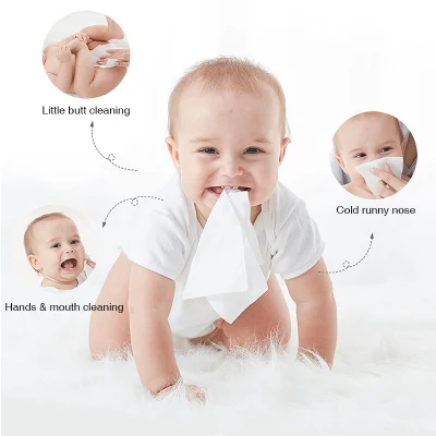 Flow Pack Unscented Baby Wipes 80CT