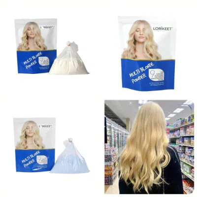 Free Samples Are Available in Portable Packs Bleach Hair Color Powder