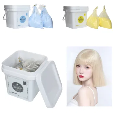 Hair Bleaching Powder 7 Colors for Salon Use 500g OEM Free Samples