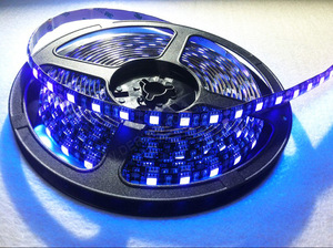 High brightness DC 12V 60leds 5m Waterproof Purple 5050 UV 365nm 395nm Led Strip