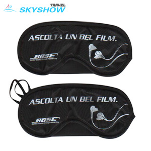 Hot-sale Airline skin-friendly cute pink sleep eye mask