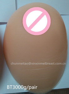 Hot Selling Soft Silicone Breasts Real Artificial Breast Forms For Man Wholesale 9600g/Pair