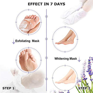 Hydrating Foot Masks Socks cracked dry heel toe callus Spa Masks Vitamin E Moisturize feet soften cuticles rough exfoliants mask