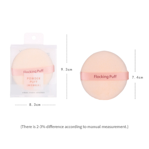 Lameila wholesale unique make up sponge puff dryer customized cosmetic flocking powder puff makeup A79967