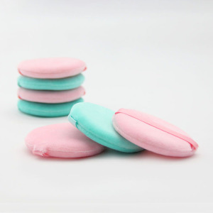 Makeup Foundation Cotton Puff Wholesale Comfortable 100% Cotton Powder Puff Cosmetic Puff