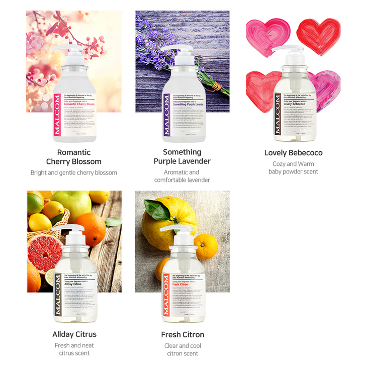 [MALCOM] Allegy-free Nature Bodywash (11 fragrance)