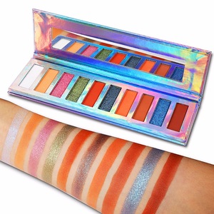 maquillaje cosmetic Multi-Colored Color and Powder Form eye shadow pallet Eye Shadow