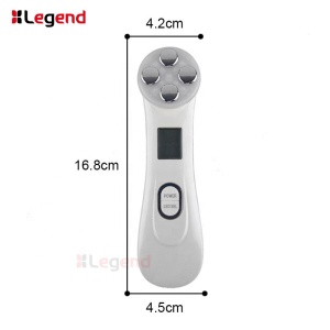 Multi-function (RF+EMS+LED )  rf skin tightening face lifting machine new mini portable RF cavitation beauty machine