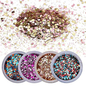 Nail Art Sequins Iridescent Flakes Paillette Festival Body Chunky Glitter