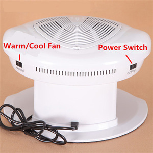 Nail salon equipment two hands nail dryer fan hot and cold