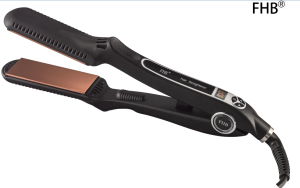 Newest design black ceramic flat hair iron