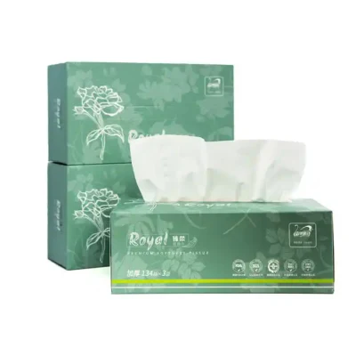 OEM &amp; ODM Different Color Design Cheap Price Cardboard Facial Tissue Paper Boxes