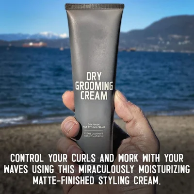 OEM Custom Moisturizing Anti Frizz Styling Hair Cream for Men
