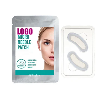 OEM Customize Logo Hyaluronic Acid Anti-Aging Remove Dark-Circle Micro Needling Eye Patch Mask Hydrating and Soothing Eye Masks Gel Collagen Sleeping Pads 24K