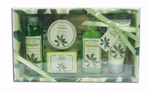 Personal care spa bath gift set with private label