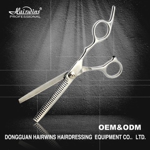 Professional hair shears cutting scissors korea thinning curved custom logo wholesale for barber shop