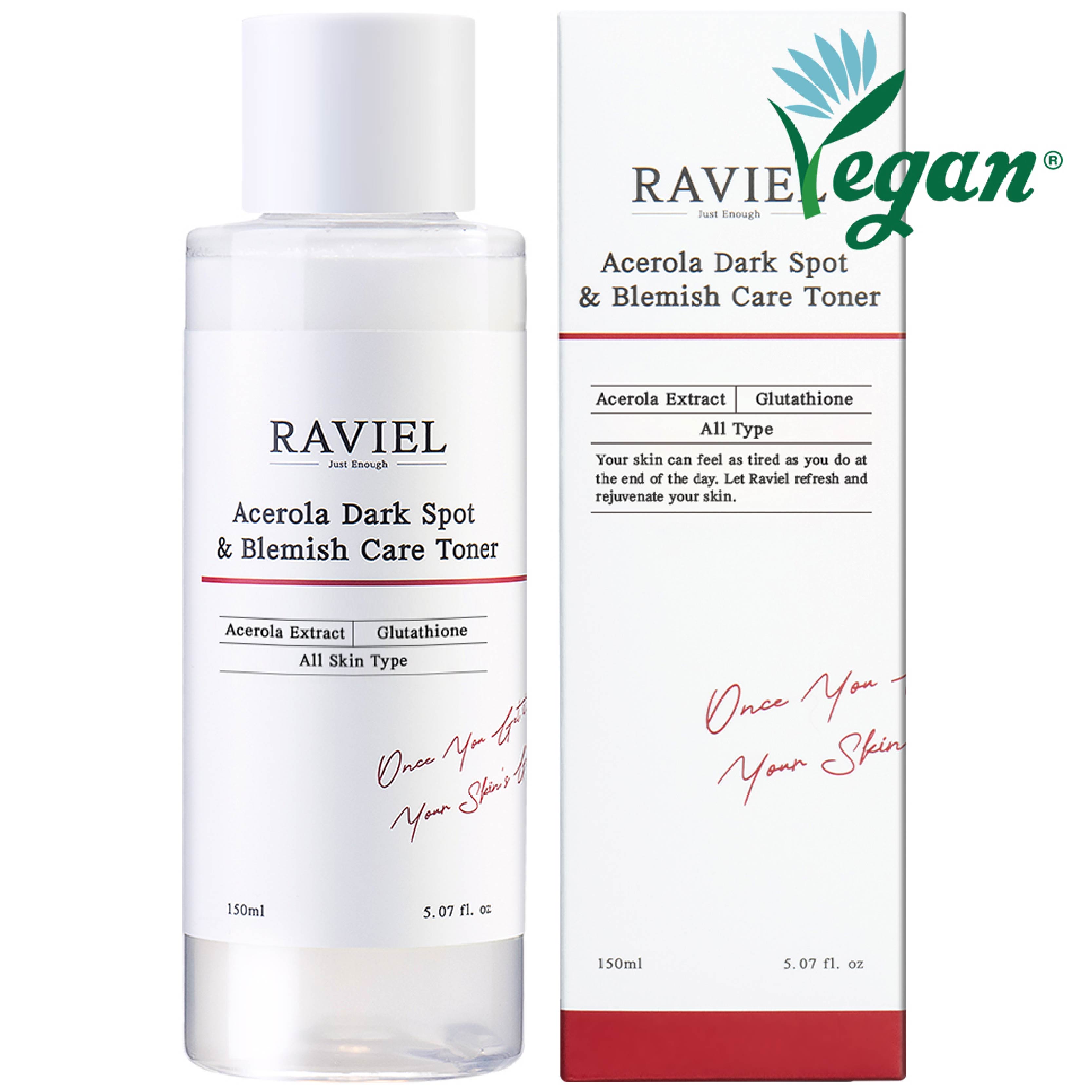 [RAVIEL] Acerola Dark Spot Blemish Care Toner 150ml