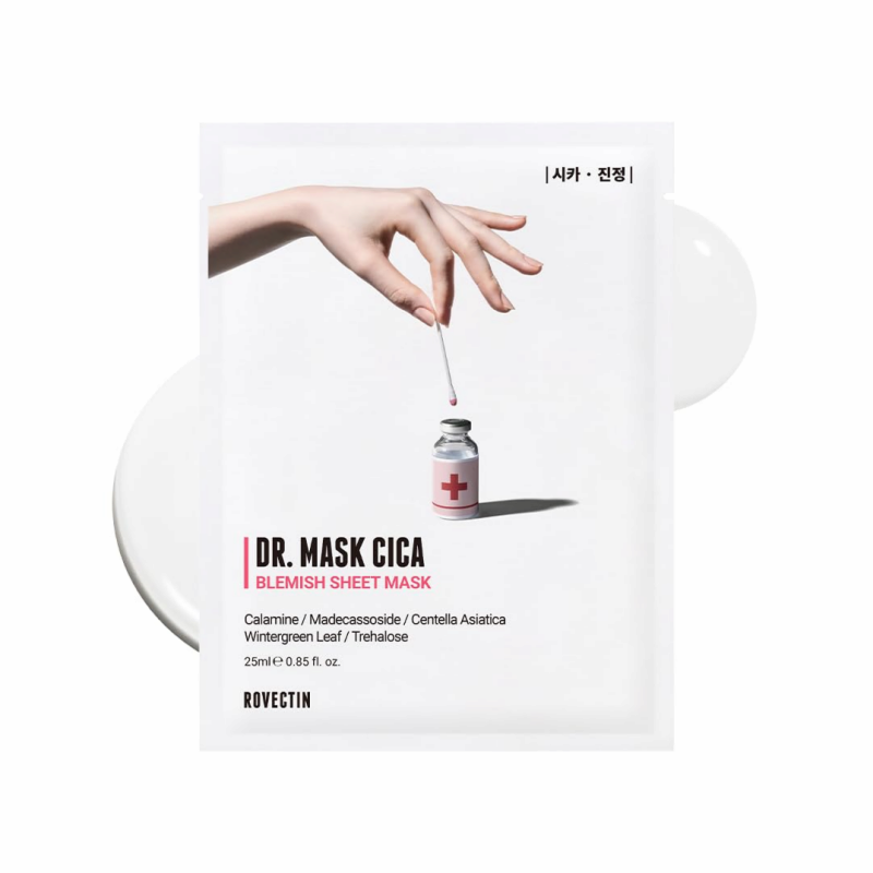 ROVECTIN SOOTHING ANTI AGING FACIAL SHEET MASK FOR SENSITIVE SKIN
