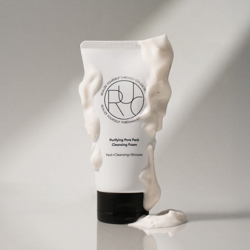 RU.C Purifying Pore Pack Cleansing Foam  Deep Pore Cleansing &amp; Sebum Control Mask