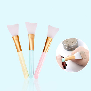 Sector silicone face beauty makeup brush for beauty salon makeup tools