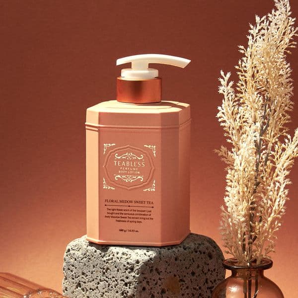 Teabless Floral Meadowsweet Tea Perfume Body Lotion 480g