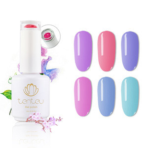 Tenteu One Step Gel 2019 New Color Hot Sale Uv Color Nail Polish For