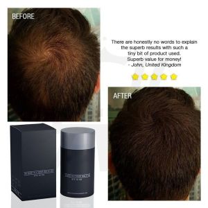 The secret to a thicker head of hair 100% pure natural thin hair use product